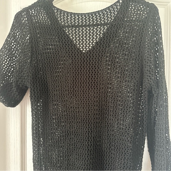 Beach Dress Cover Up Black - Picture 4 of 6